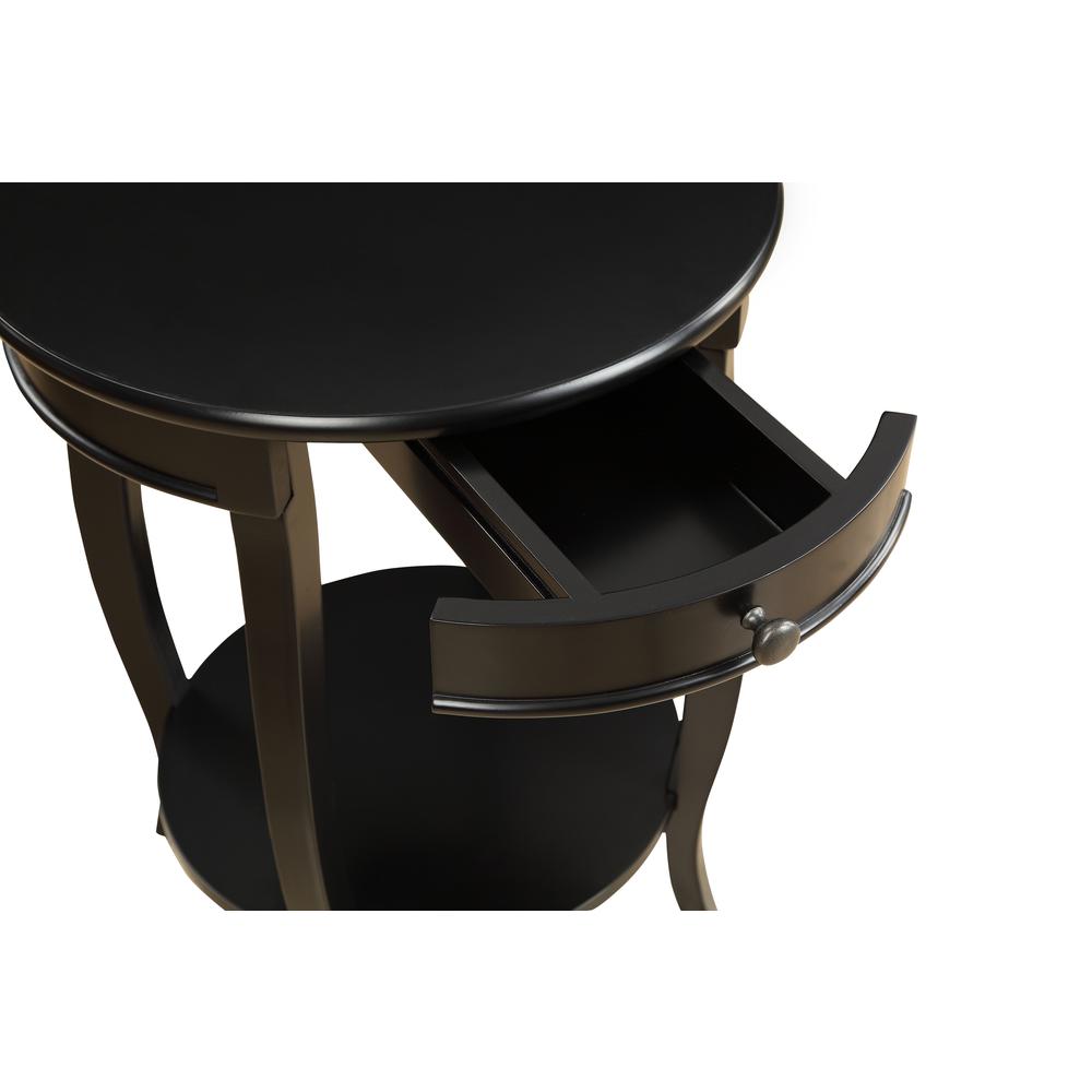 Alysa Accent Table Black. Picture 3