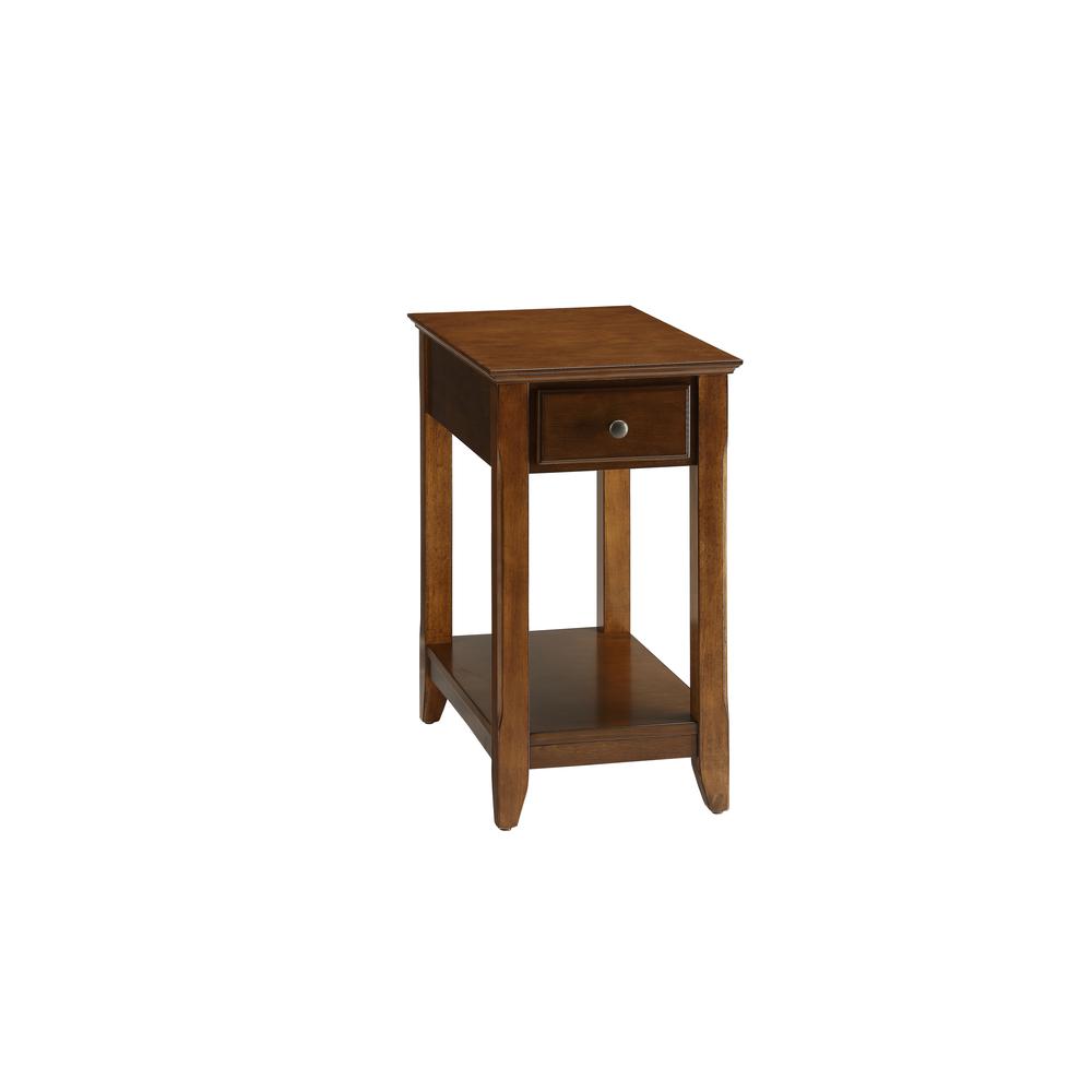 Bertie Accent Table Walnut. Picture 1