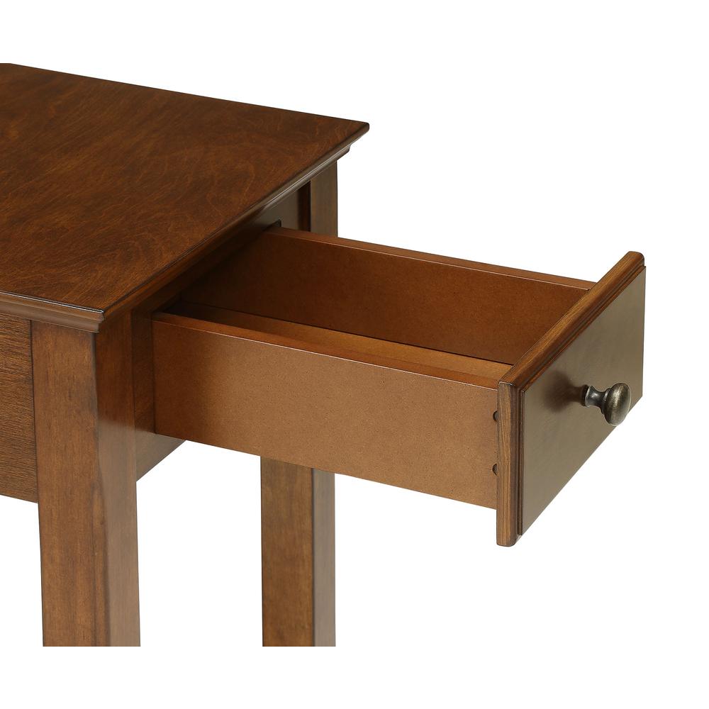 Bertie Accent Table Walnut. Picture 3