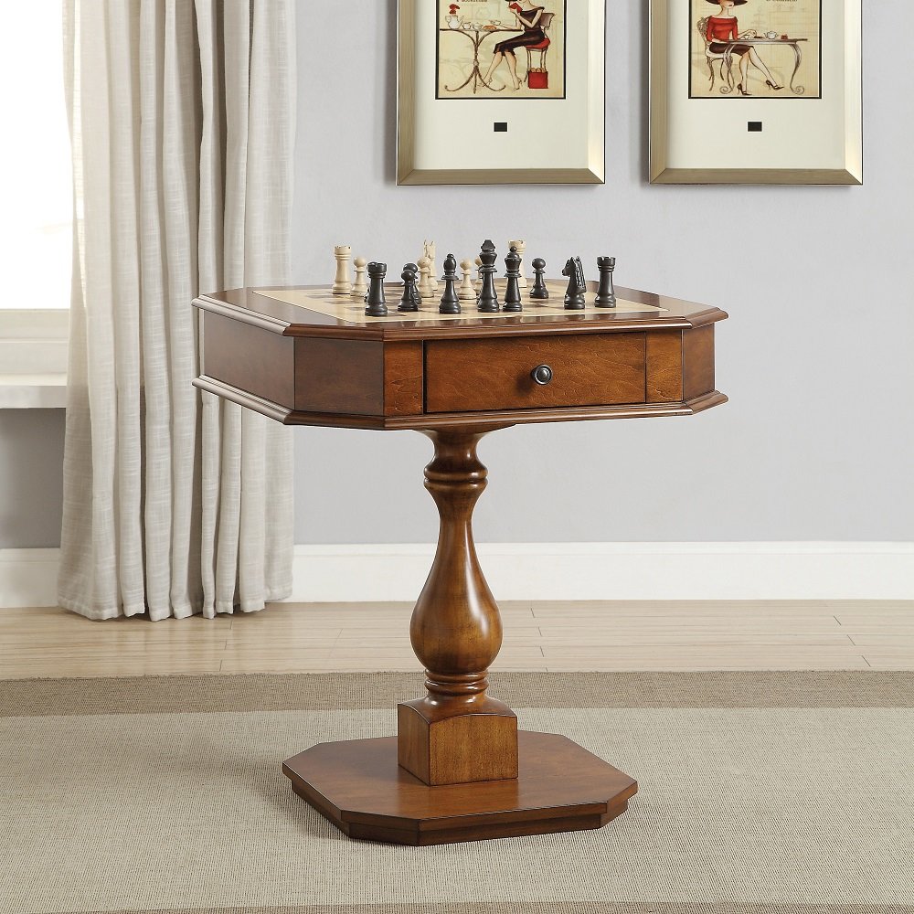 Bishop Game Table Cherry. Picture 1