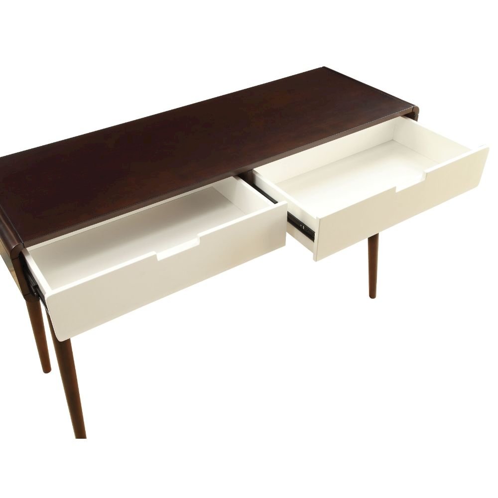 Christa Sofa Table Espresso & White. Picture 4