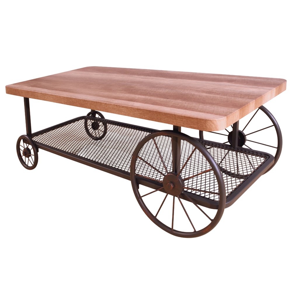 Francie Coffee Table Oak & Antique Gray. Picture 2