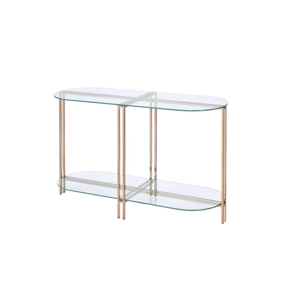Veises Sofa Table Champagne. Picture 1