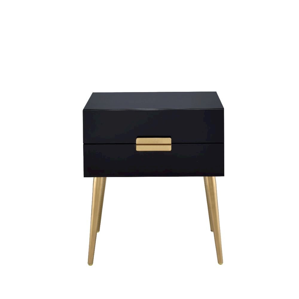 Denvor End Table Black & Gold. Picture 2