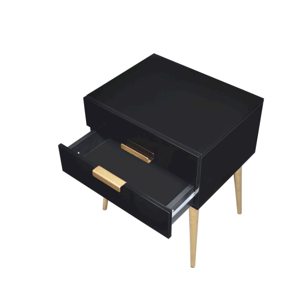 Denvor End Table Black & Gold. Picture 3