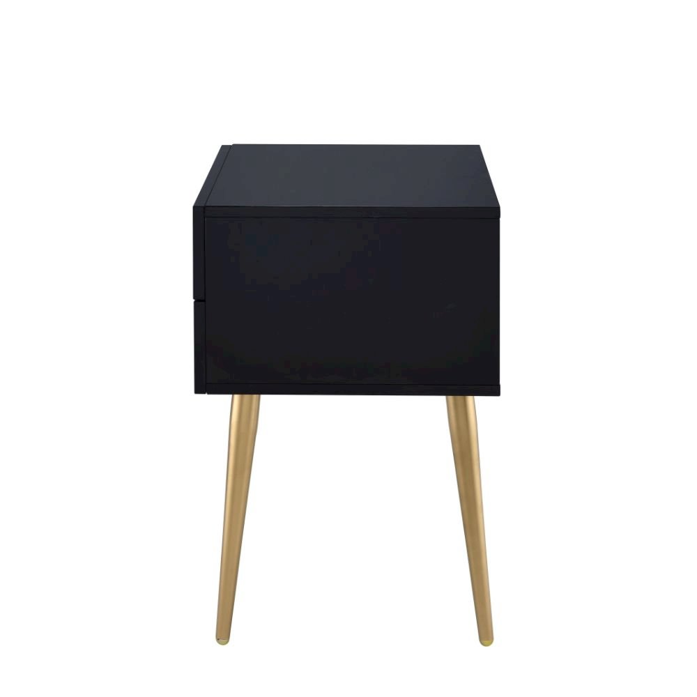 Denvor End Table Black & Gold. Picture 4