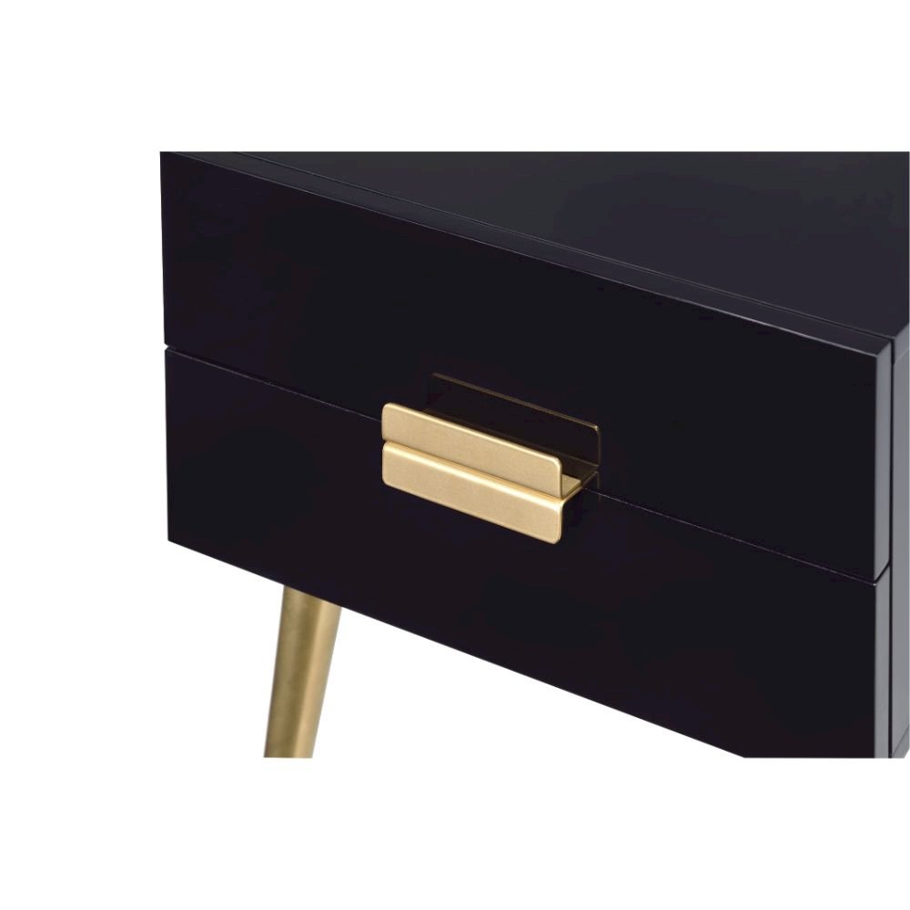 Denvor End Table Black & Gold. Picture 6
