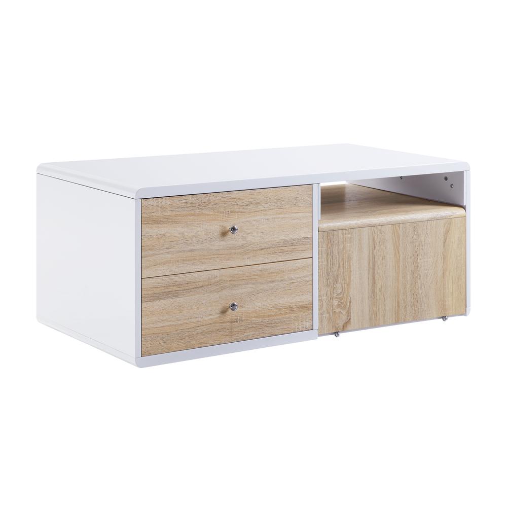 Verux Coffee Table, White High Gloss. Picture 1