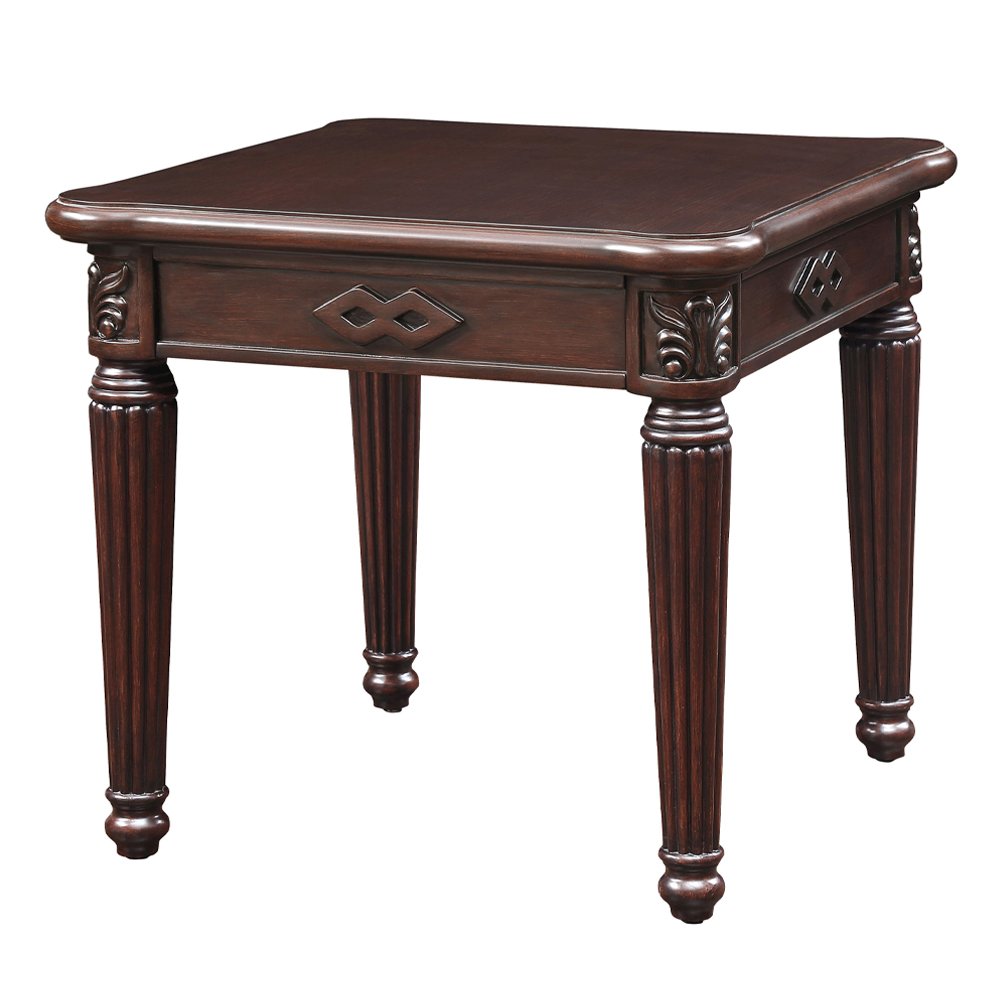 Chateau De Ville End Table Espresso. Picture 2