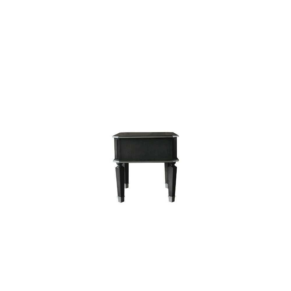 House Beatrice End Table Charcoal & Light Gray. Picture 4