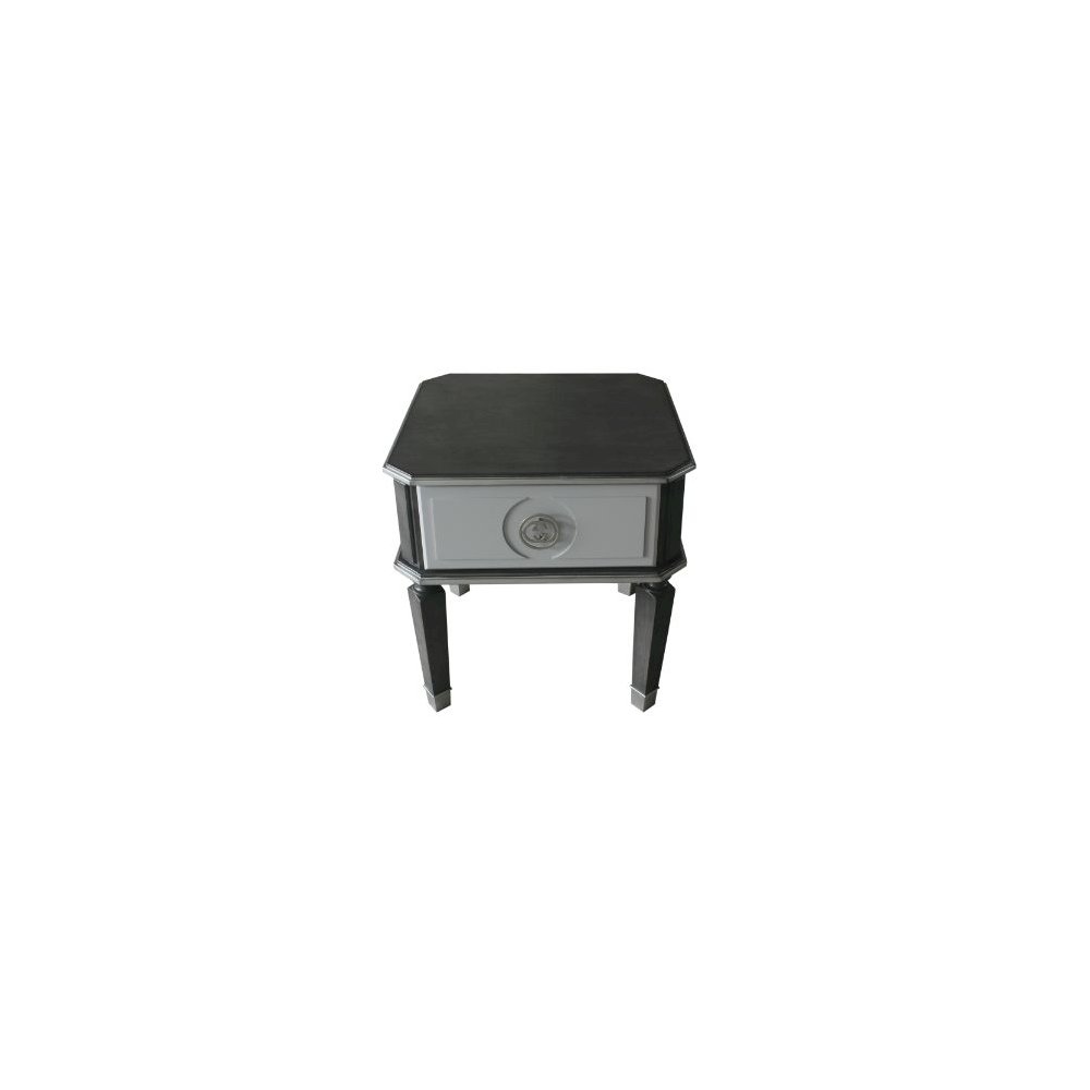 House Beatrice End Table Charcoal & Light Gray. Picture 10