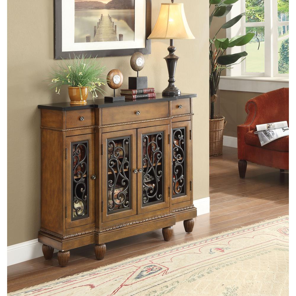 ACME Vidi Console Table, Oak. Picture 1