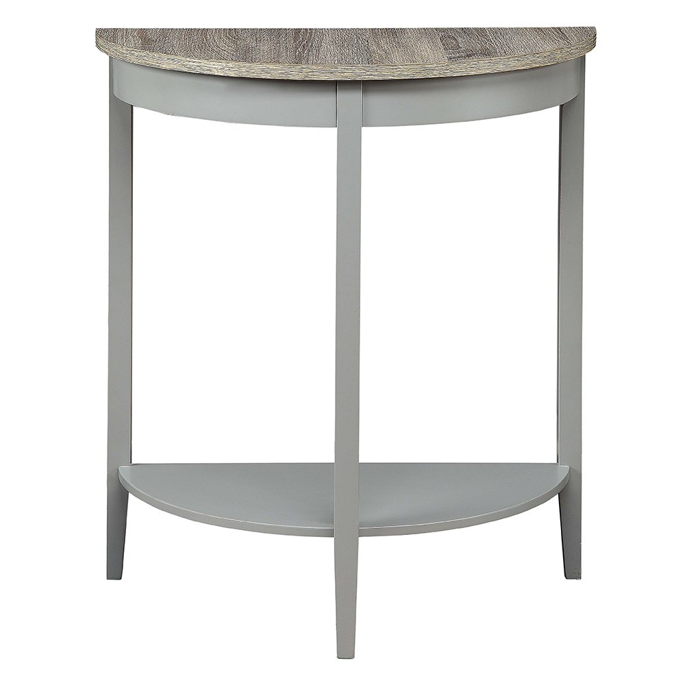 Justino Console Table Natural Oak & Gray. Picture 3
