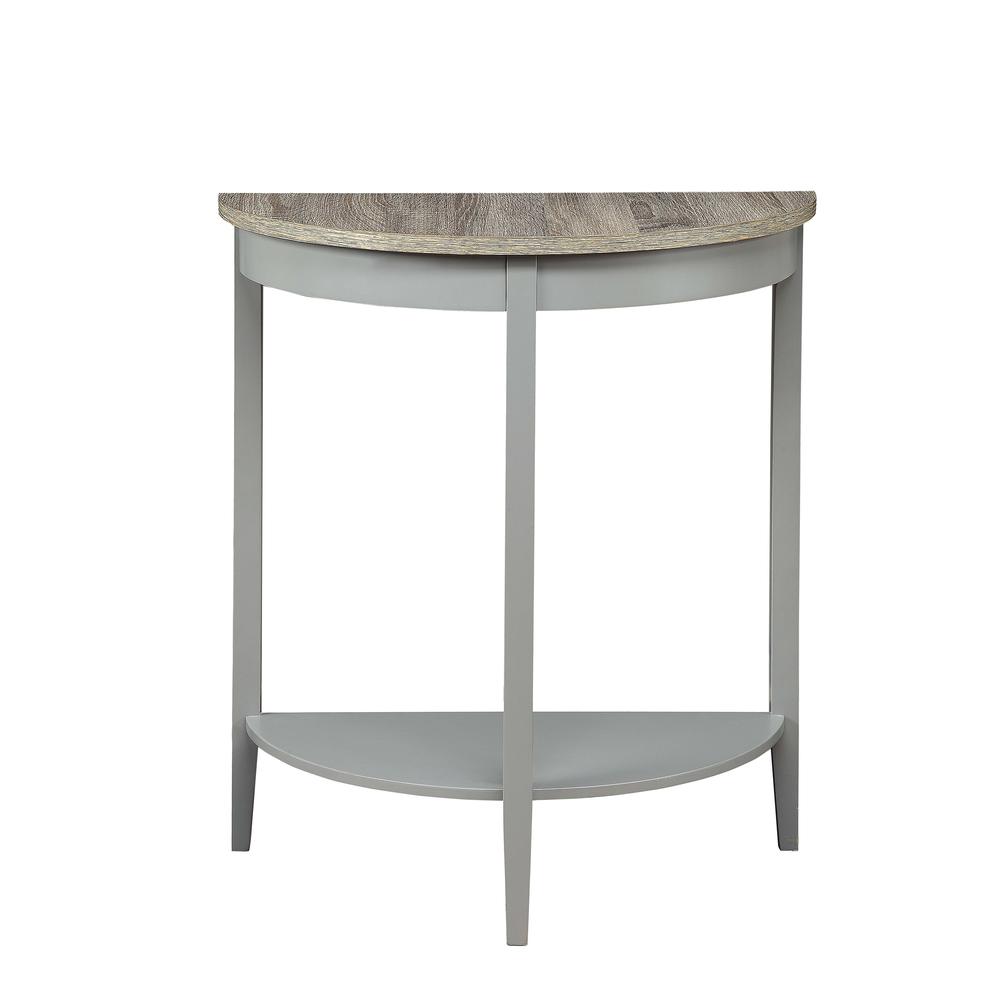 Justino Console Table, Gray Oak & Gray. Picture 3