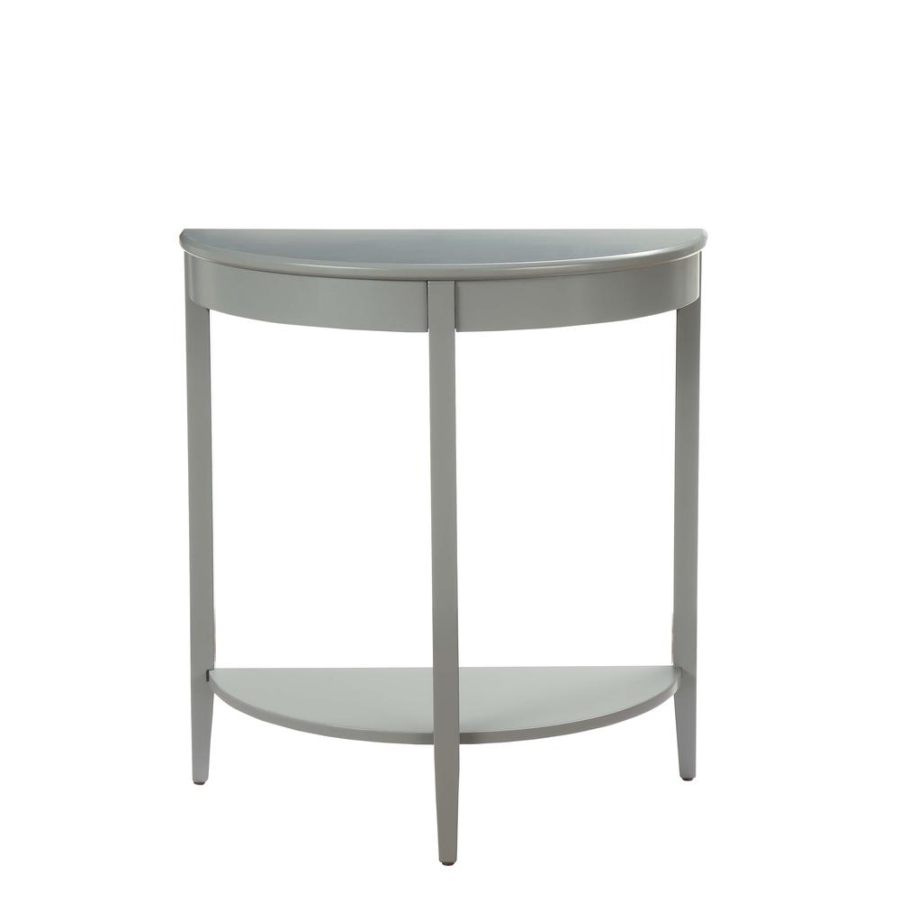 Justino Console Table, Gray Oak & Gray. Picture 7