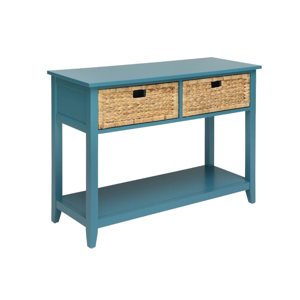 Flavius Console Table Teal. Picture 1