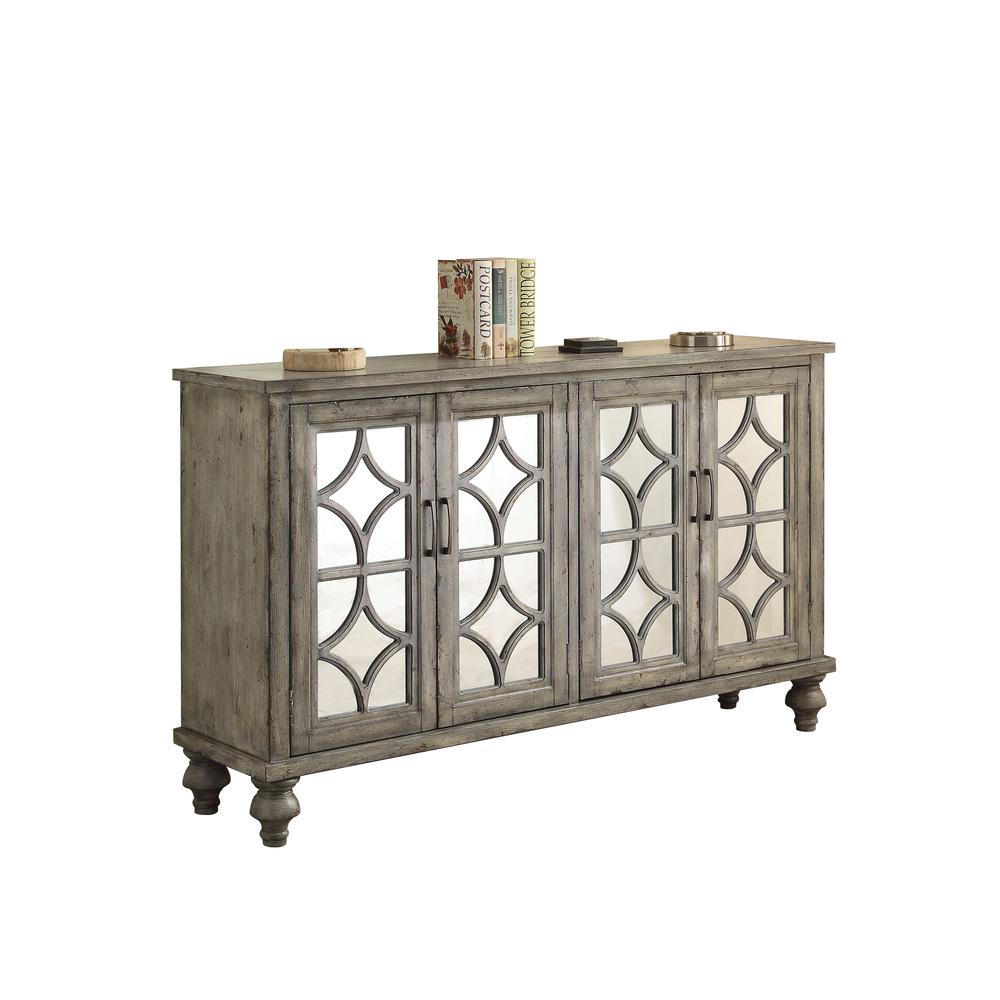 Velika Console Table Weathered Gray. Picture 1
