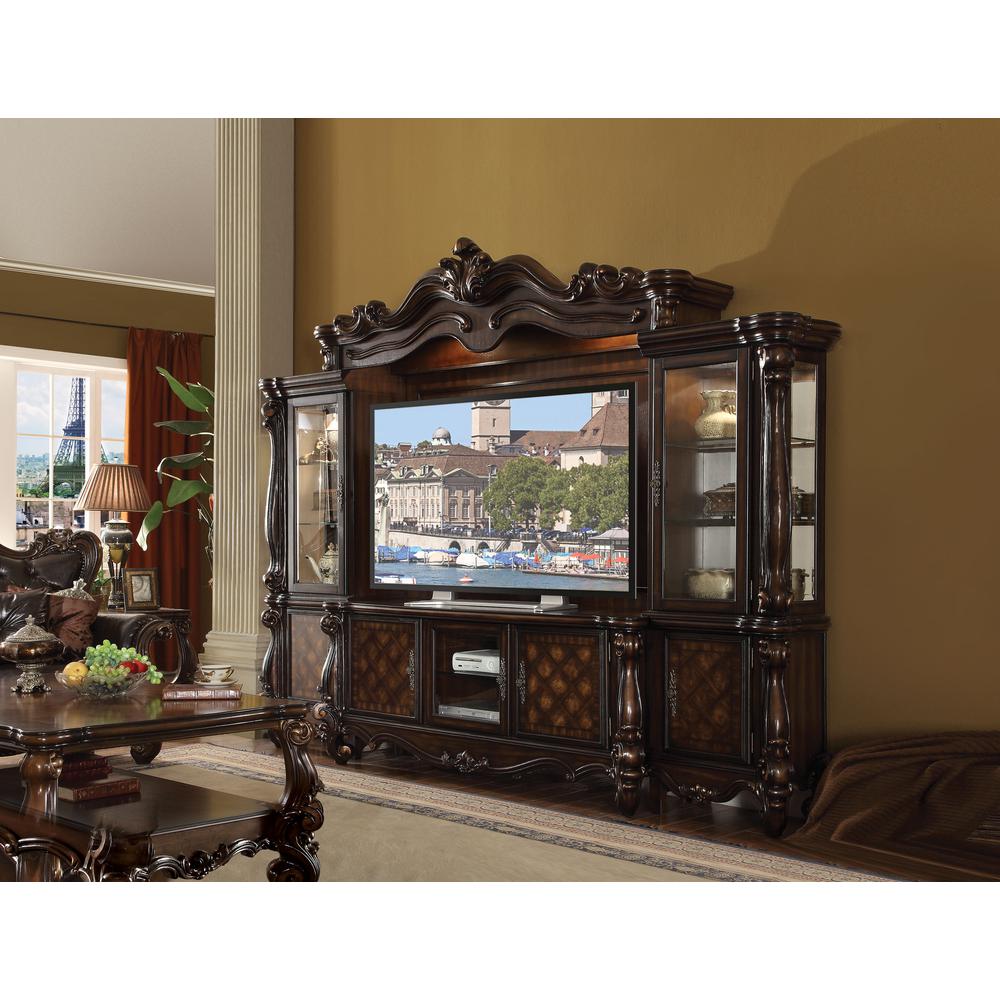 Versailles TV Stand Cherry Oak. Picture 3