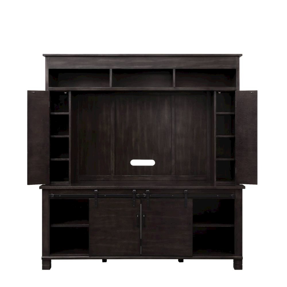 Apison Entertainment Center (Include 91617FIR) Espresso. Picture 3