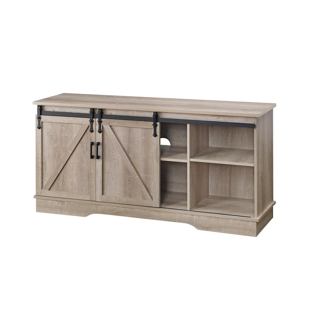 Bennet TV Stand, Oak Finish (91857). Picture 2