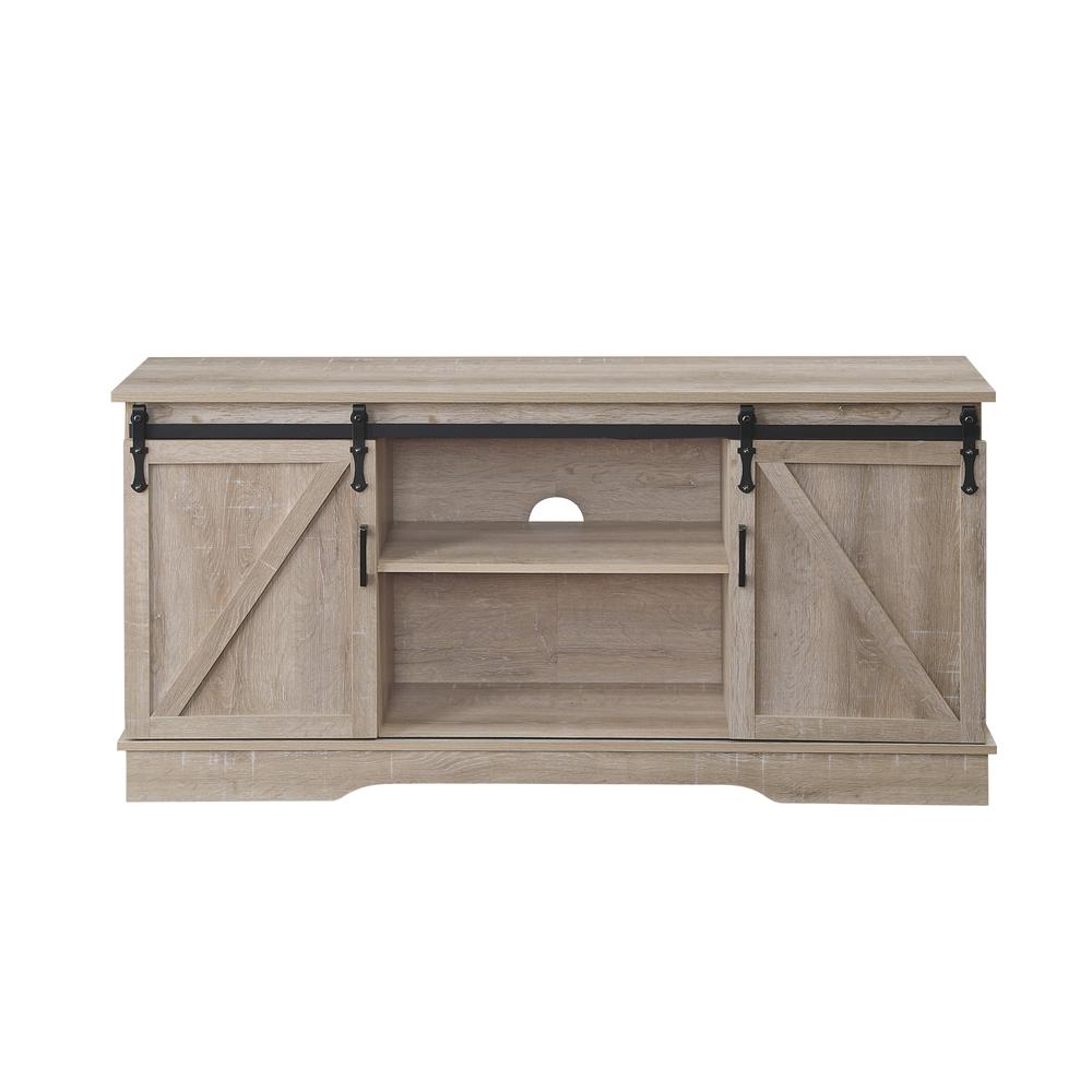 Bennet TV Stand, Oak Finish (91857). Picture 3