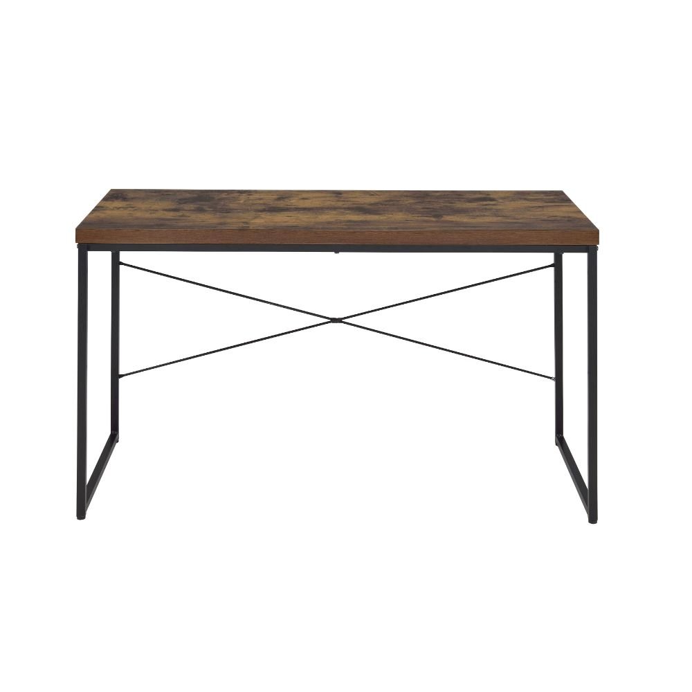 Bob Writing Desk(Same AC00906) Weathered Oak & Black. Picture 2