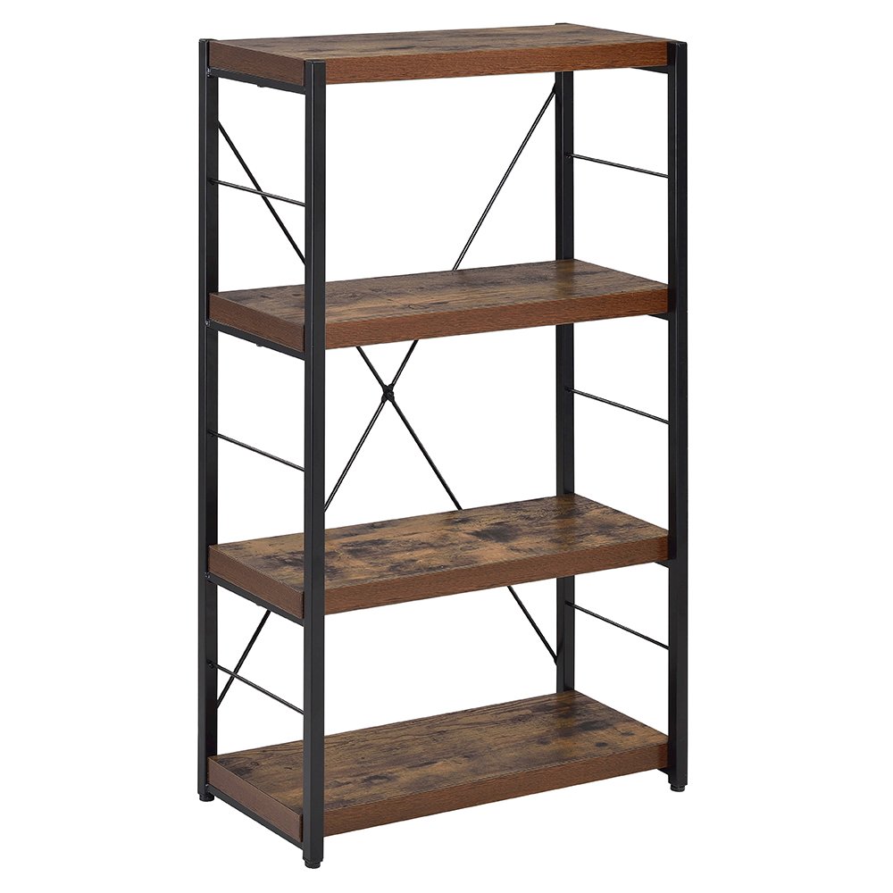Bob BookShelf Weathered Oak & Black. Picture 2