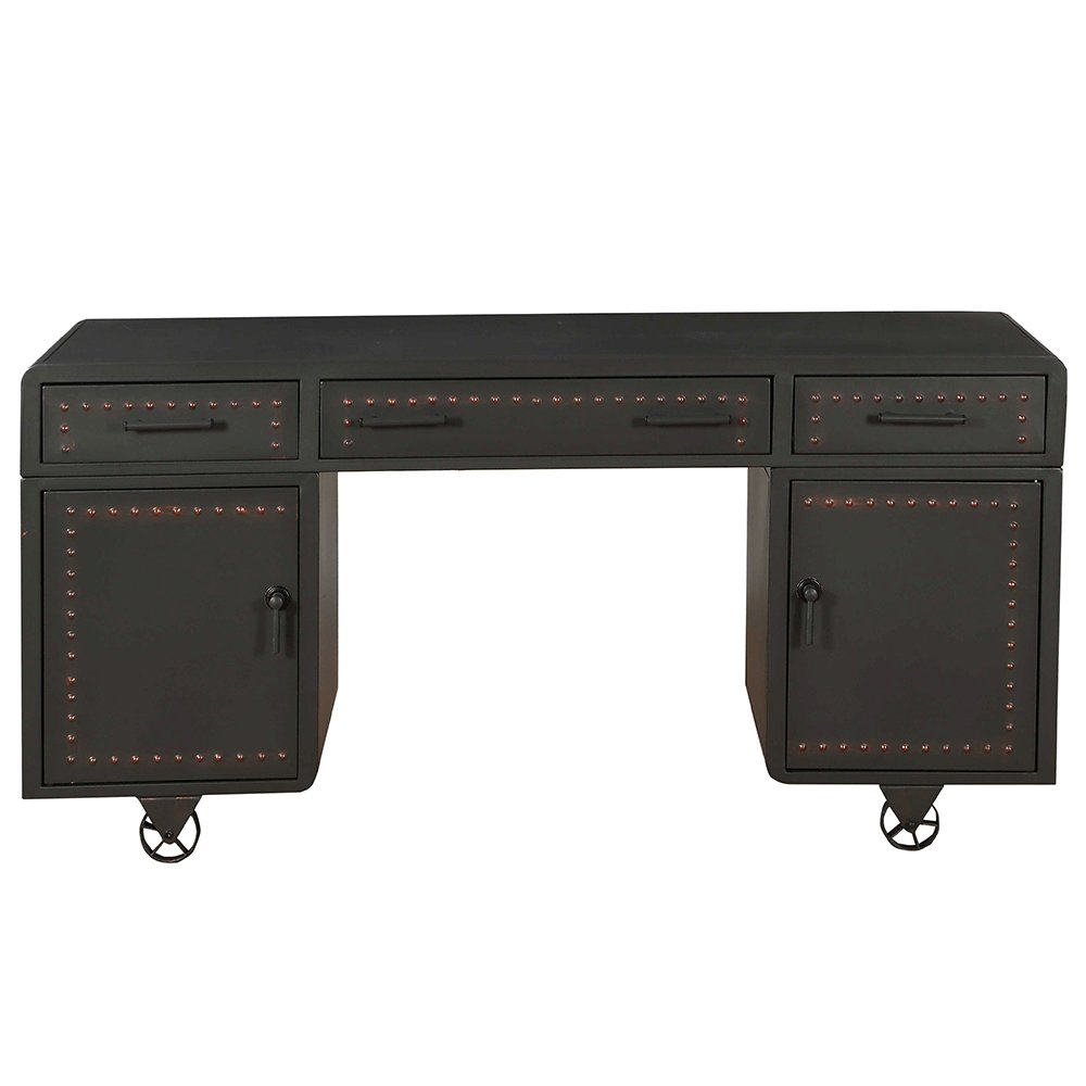 Actaki Executive Writing Desk Sandy Gray. Picture 3