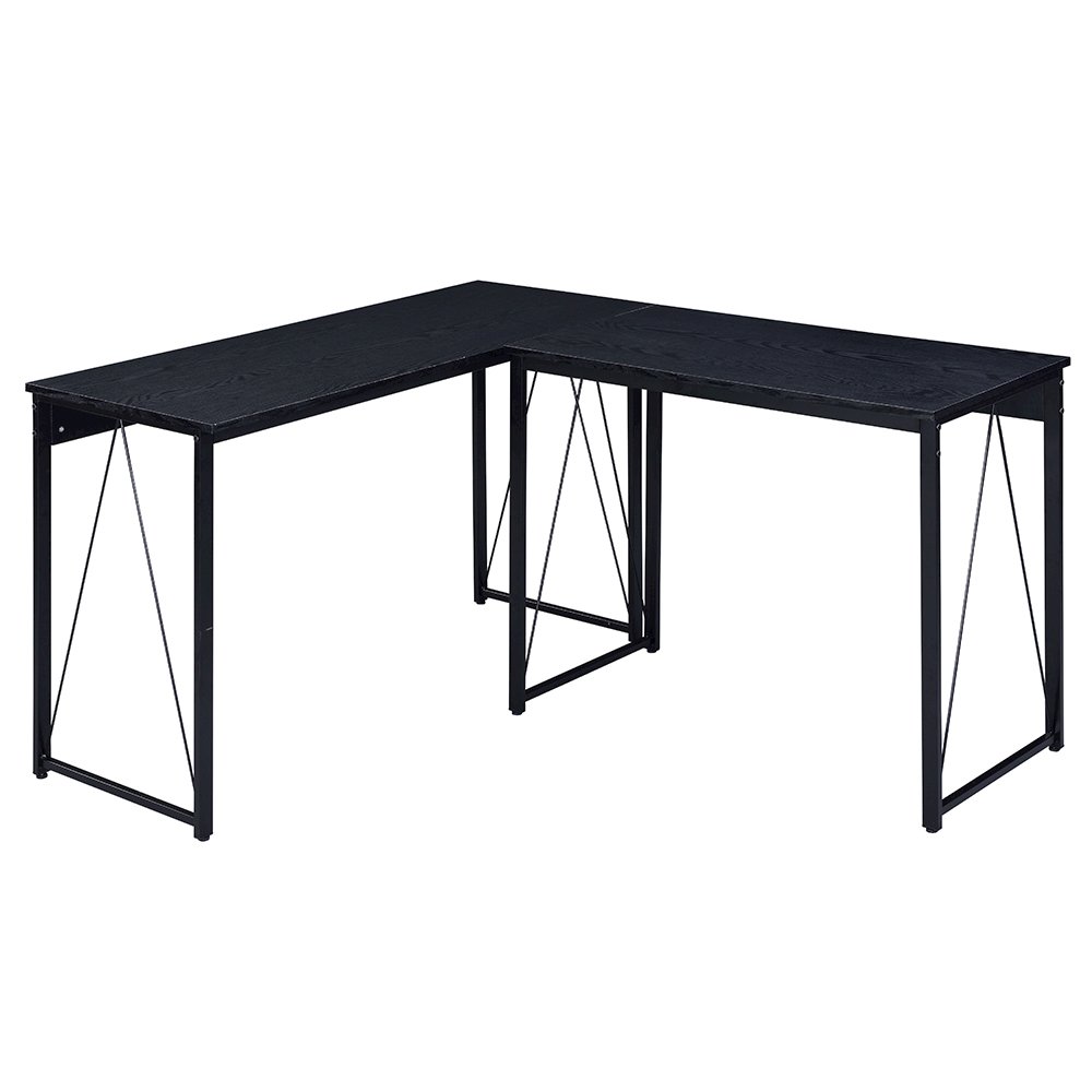 Zaidin Writing Desk Black. Picture 5