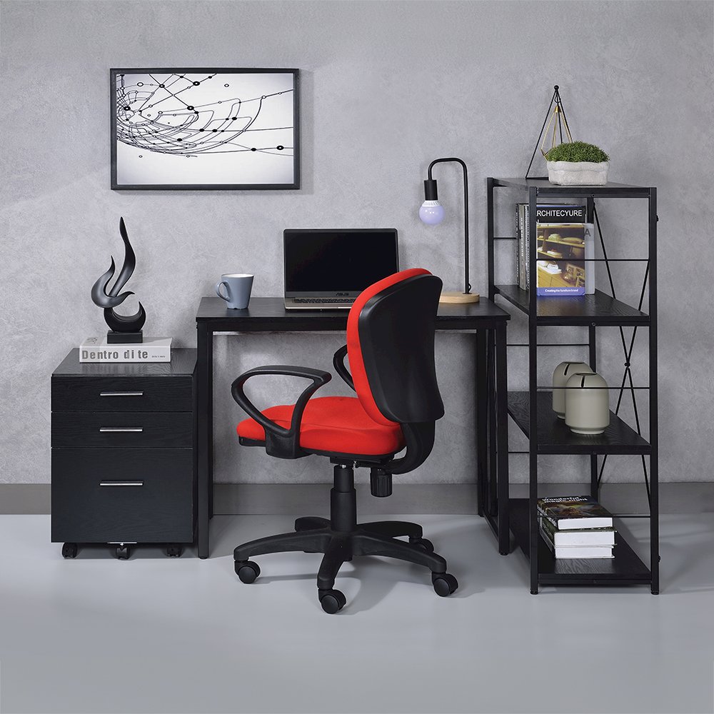 Zaidin Writing Desk Black. Picture 9