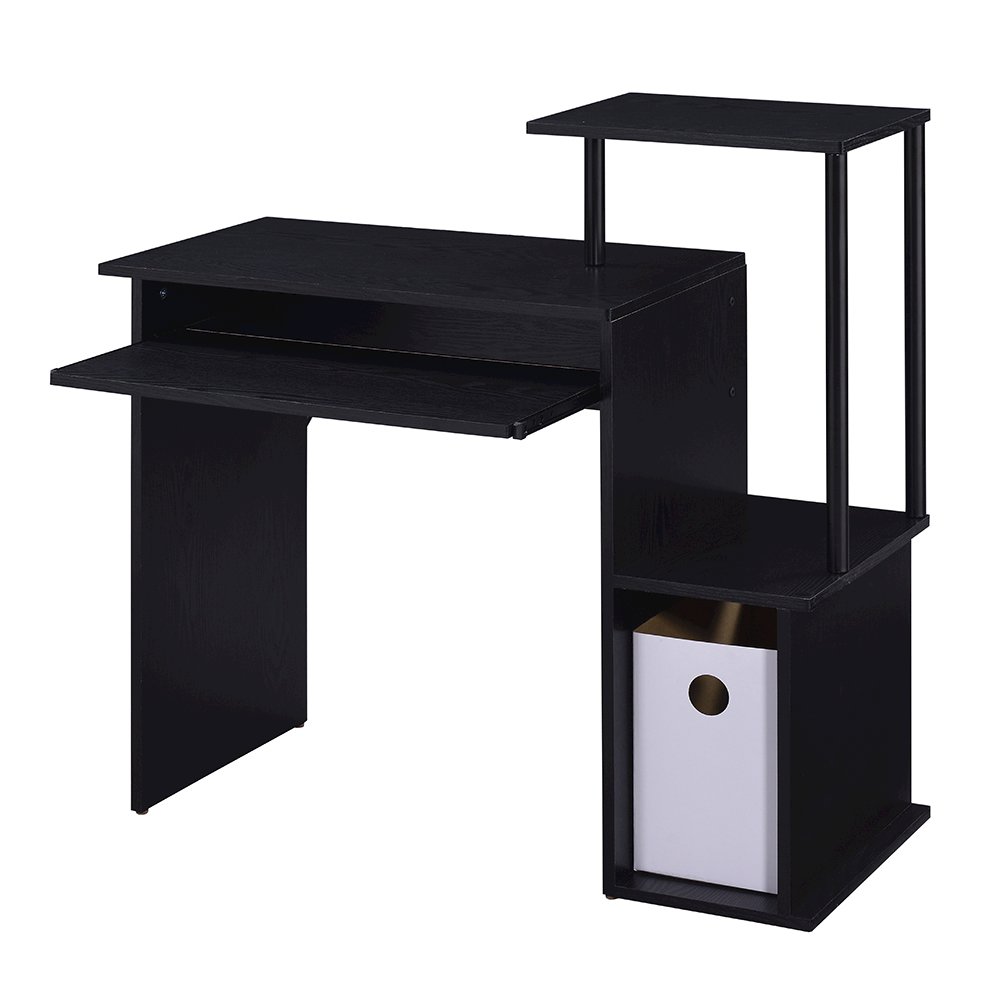 Lyphre Computer Desk Black. Picture 4