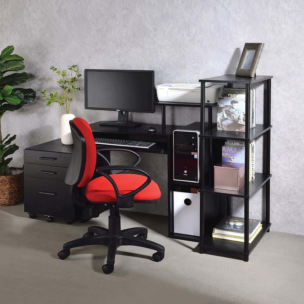 Lyphre Computer Desk Black. Picture 7