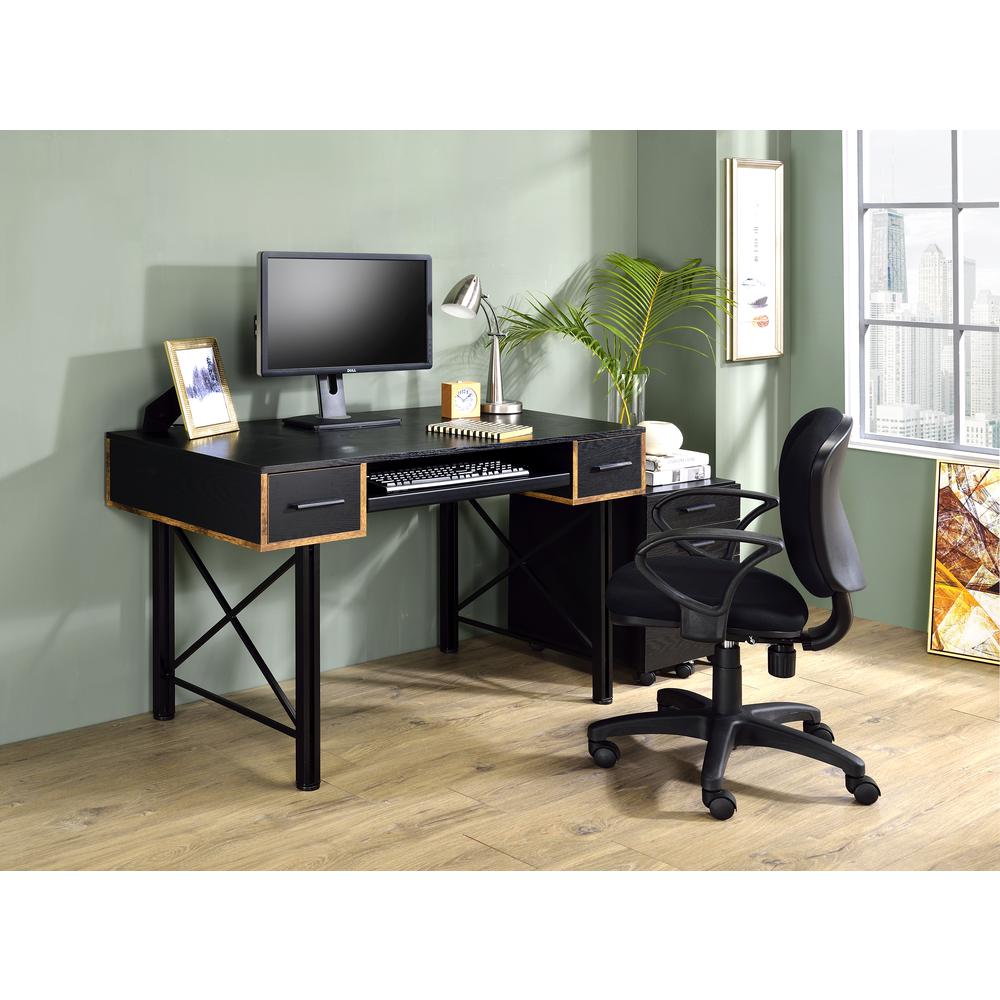 Computer Desk, Black Finish 92799. Picture 1