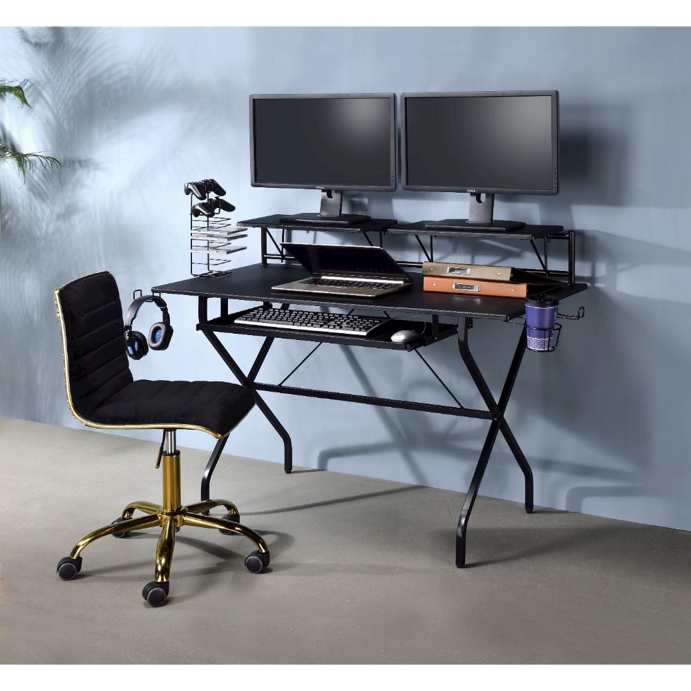 Hartman Gaming Desk Black. Picture 5