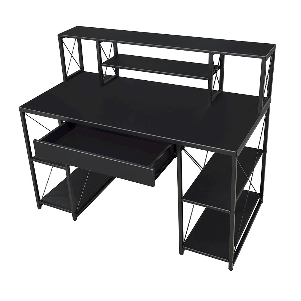 Amiel Writing Desk Black. Picture 5