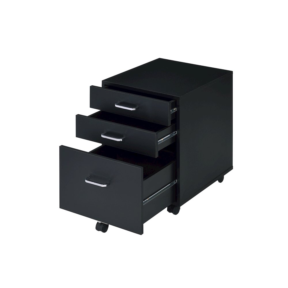 Tennos Cabinet Black & Chrome. Picture 3