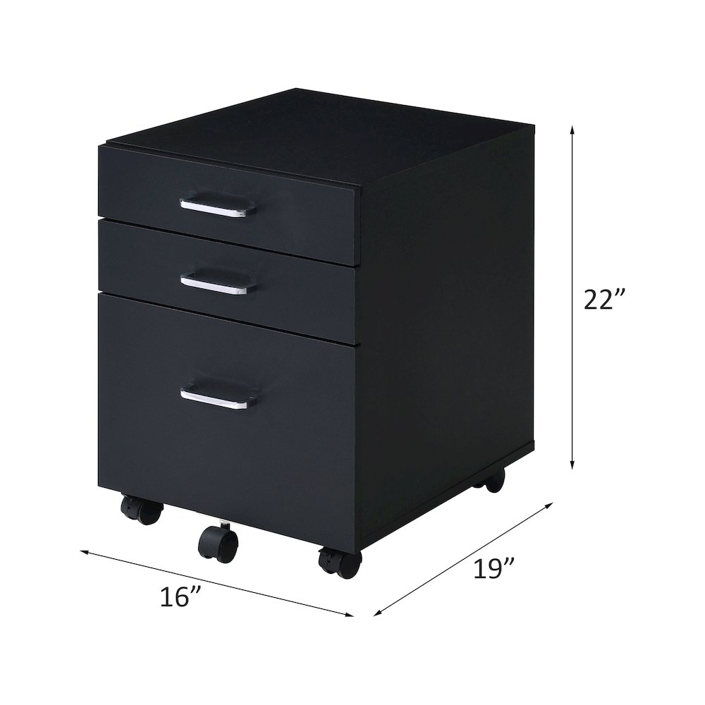 Tennos Cabinet Black & Chrome. Picture 6