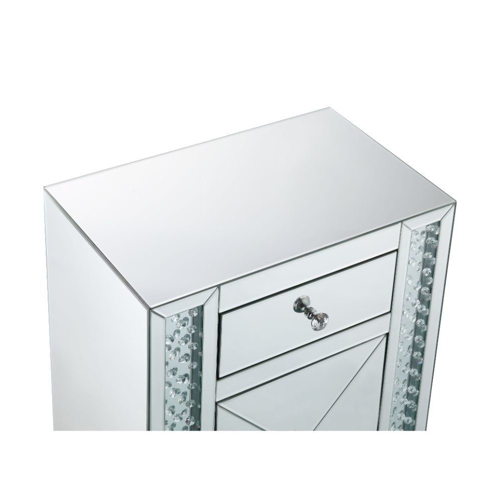 Nysa Accent Table Faux Crystals. Picture 6