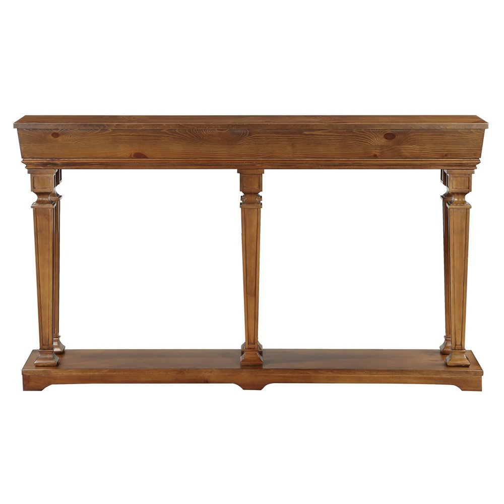 Garrison Console Table Oak. Picture 3