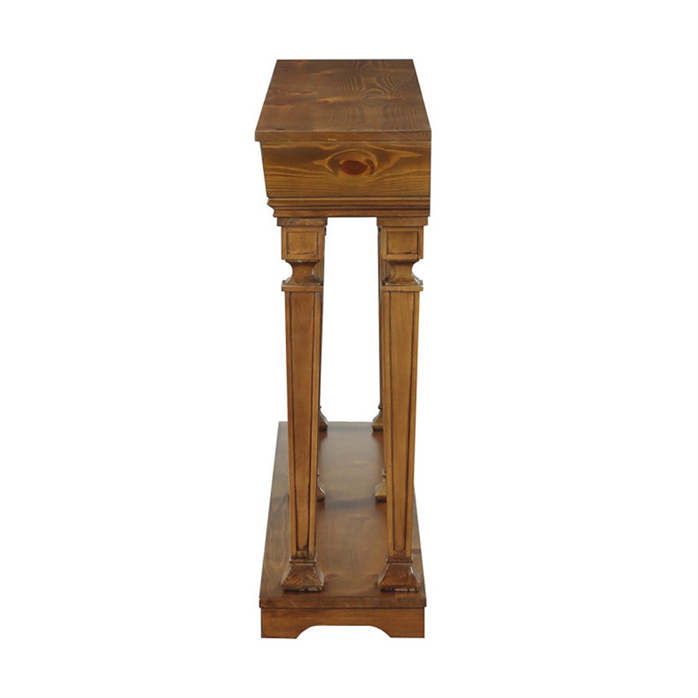 Garrison Console Table Oak. Picture 4