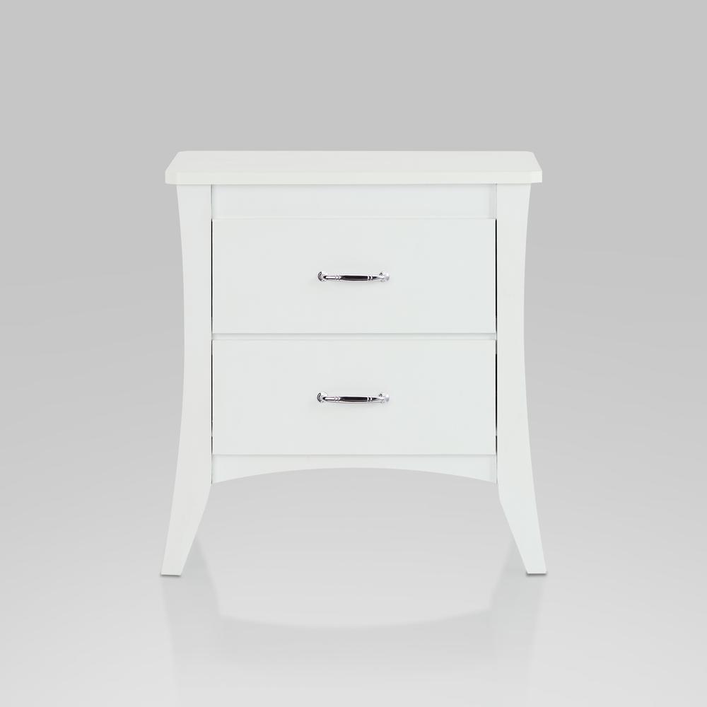 Babb Accent Table White. Picture 2