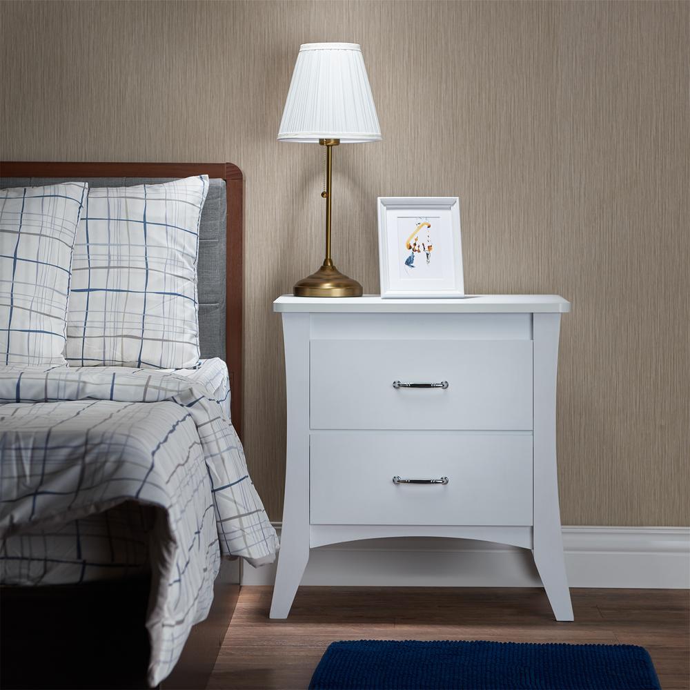 Babb Accent Table White. Picture 6