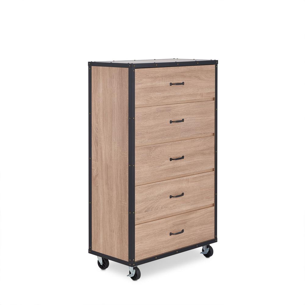 Bemis Chest, Weathered Light Oak. Picture 1