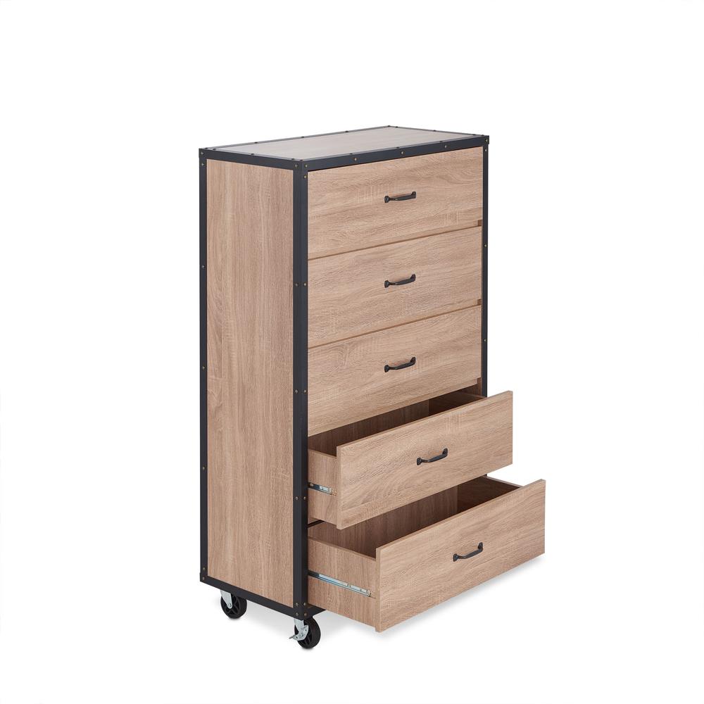 Bemis Chest, Weathered Light Oak. Picture 2