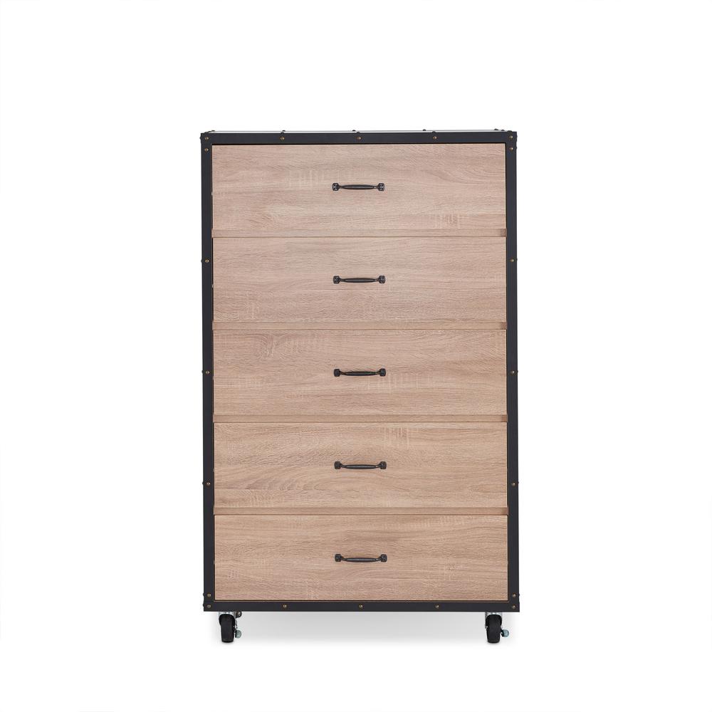 Bemis Chest, Weathered Light Oak. Picture 4
