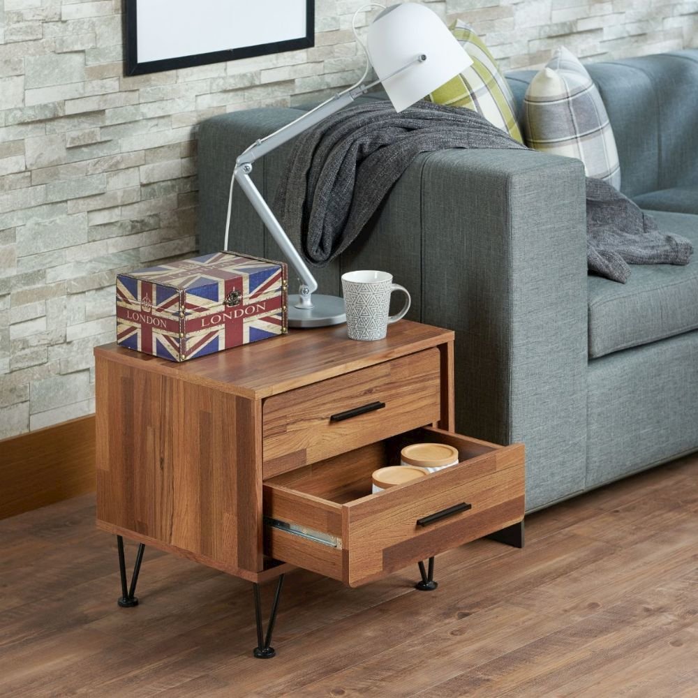 Deoss Accent Table Walnut. Picture 6