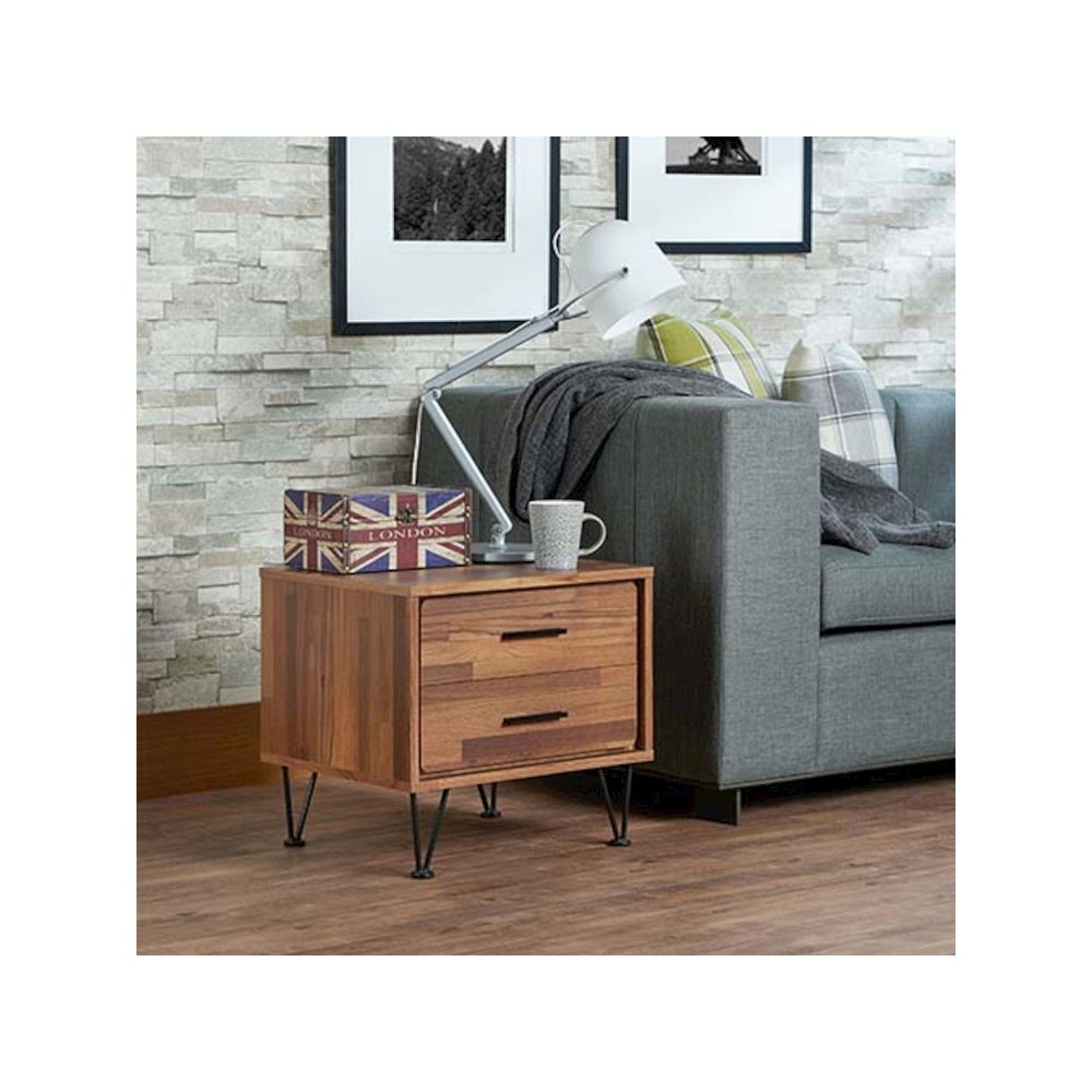 Deoss Accent Table Walnut. Picture 1
