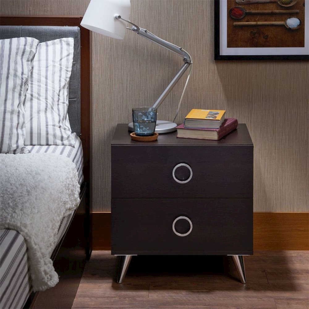 Elms Accent Table Espresso. Picture 5