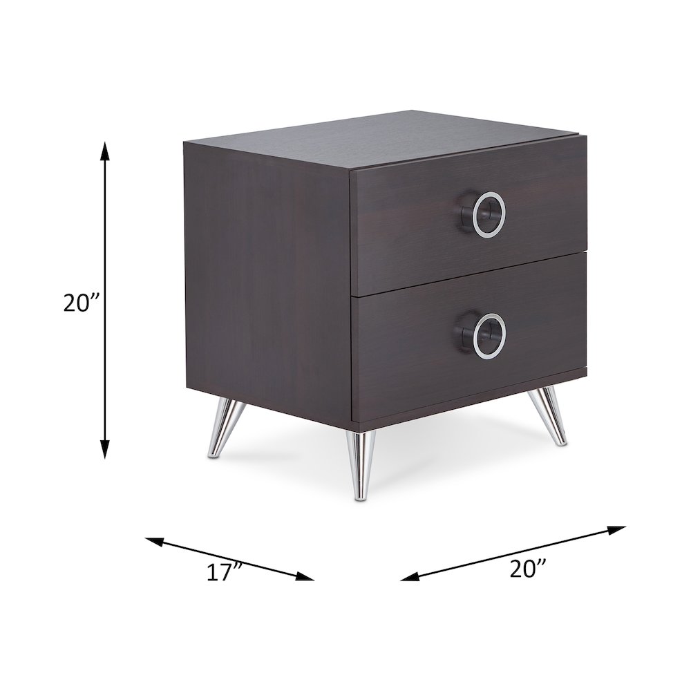 Elms Accent Table Espresso. Picture 6