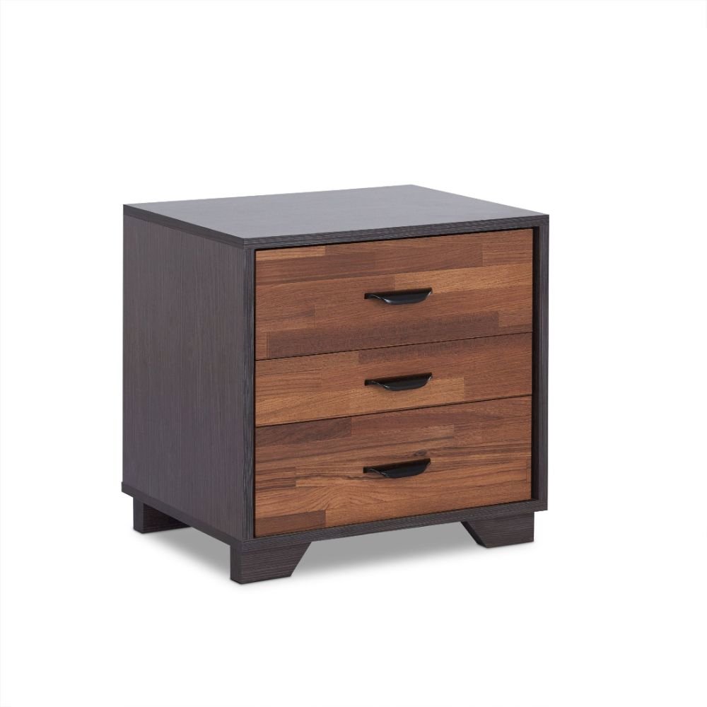 Eloy Accent Table Walnut & Espresso. Picture 2